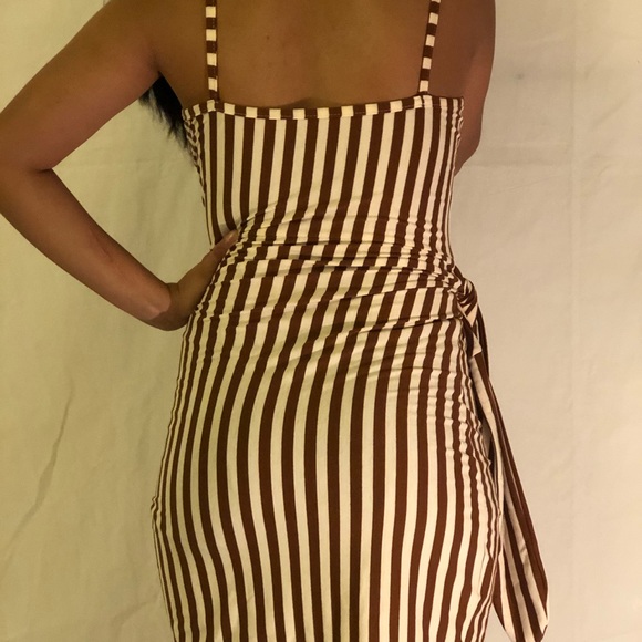 Striped Mini Summer Dress - Picture 12 of 12